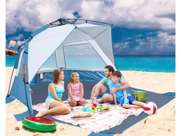 Beach Tent Instant Pop up Sun Shade Shelter
