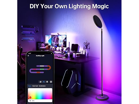 SMAVISTA LED Smart Floor Lamp