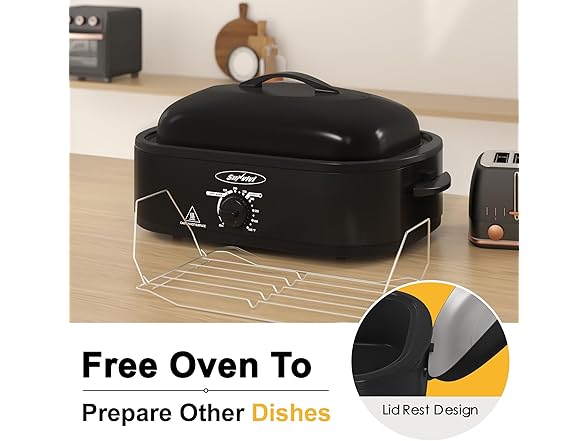 Sunvivi 14 Quart Roaster Oven