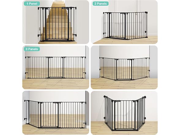 COMOMY 127.8" Extra Wide Baby Gate