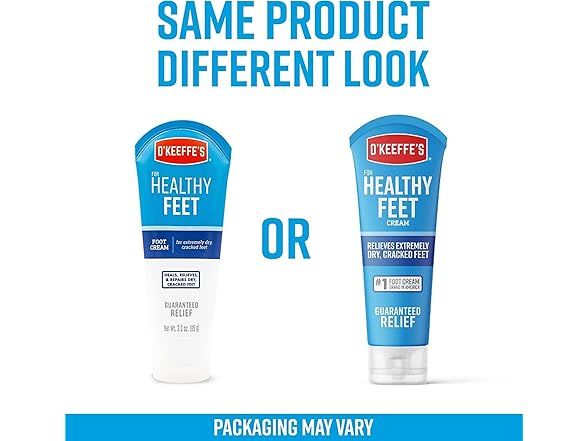O'Keeffes 3 Oz Healthy Feet Foot Cream Tube