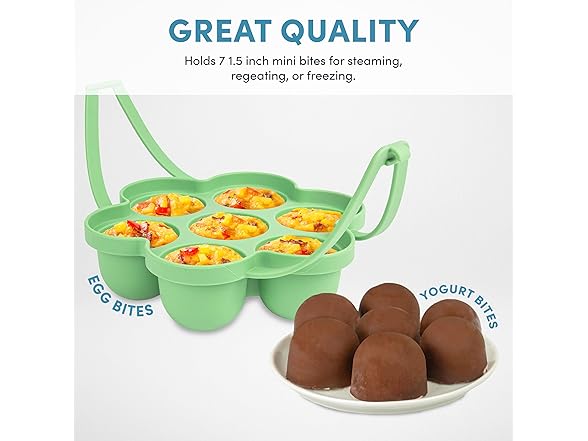 AROMA® Silicone Egg Bite Mold and Mini Muffin Tray