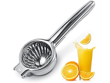 $14.99, Was $29.99, 50% Off! meidong Stainless Steel Lemon Squeezer dealfomo