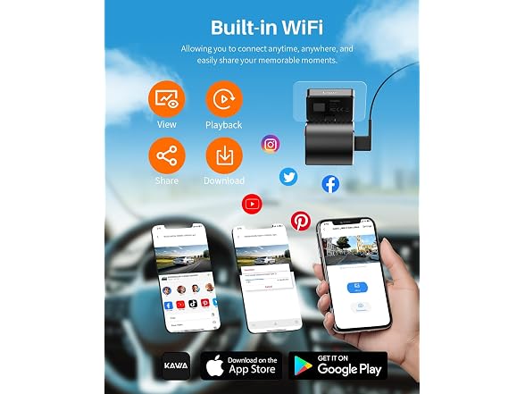 KAWA Tiny Dash Cam