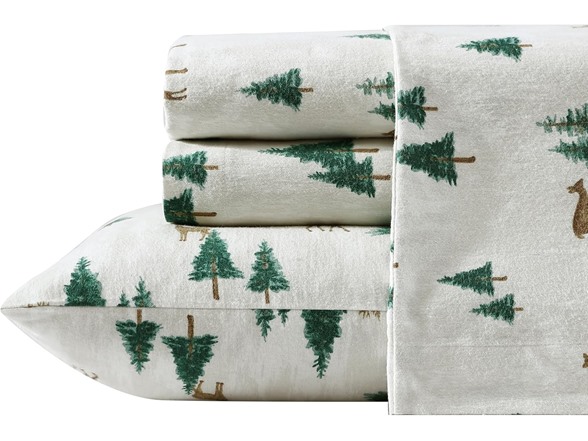 Eddie Bauer Cotton Flannel Queen Sheets