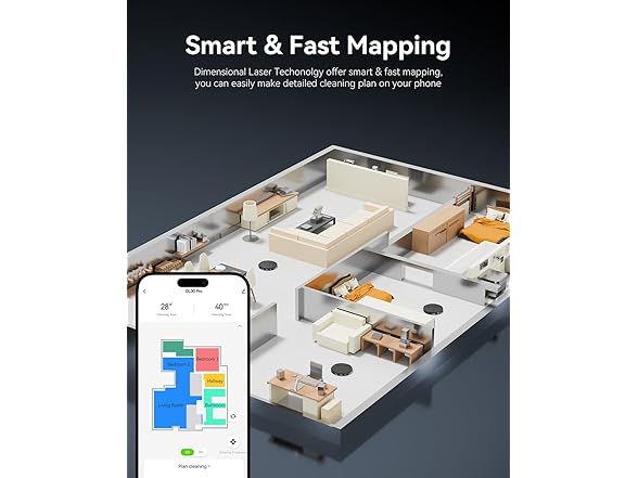 Kokaidia Robot Vacuum and Mop Combo