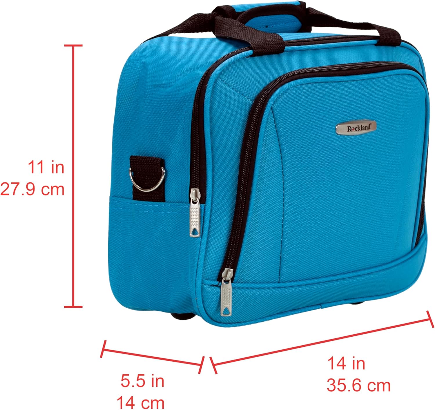 Rockland Fashion Softside Upright Luggage Set - Gallery 7