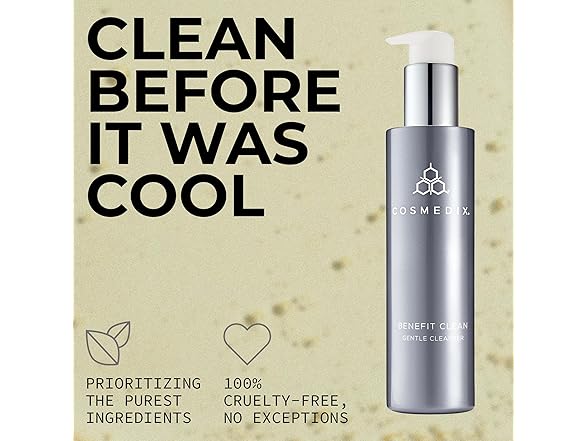 CosMedix Benefit Clean Gentle Cleanser, 5 oz