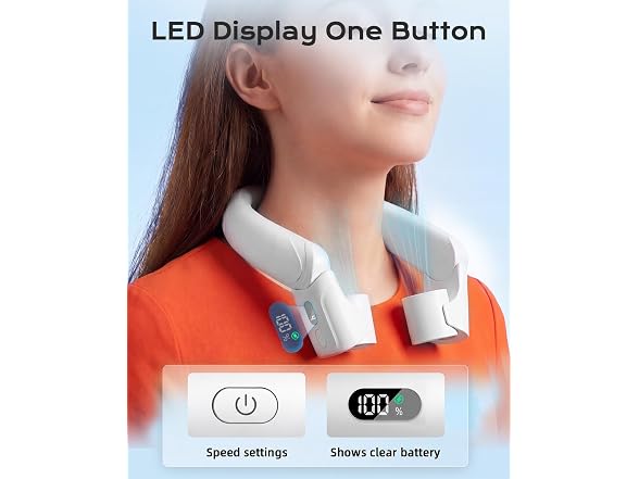 ChillGo Neck Fan with Dual Motors