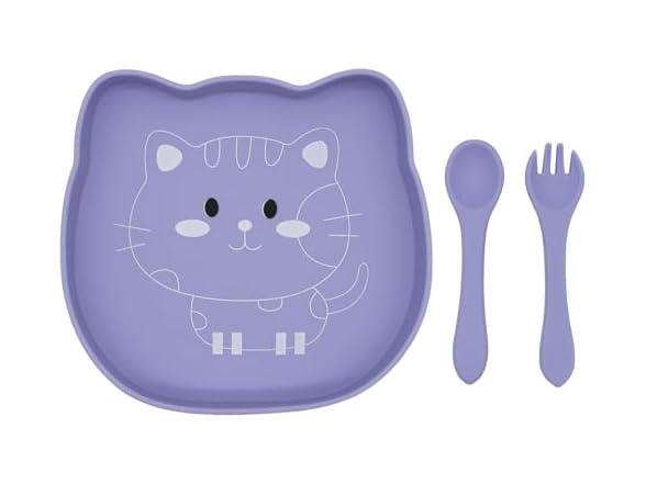 BabyX Baby Silicone Feeder Set, 3-pcs