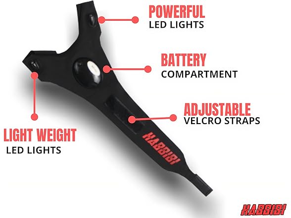 GUSATOLAS LED Flashlight Gloves for Men