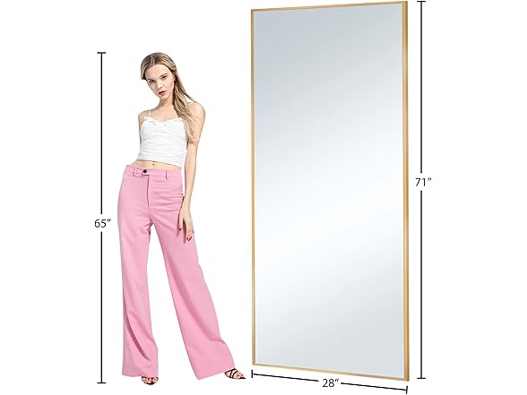 NeuType 71"x28" Full Length Mirror 