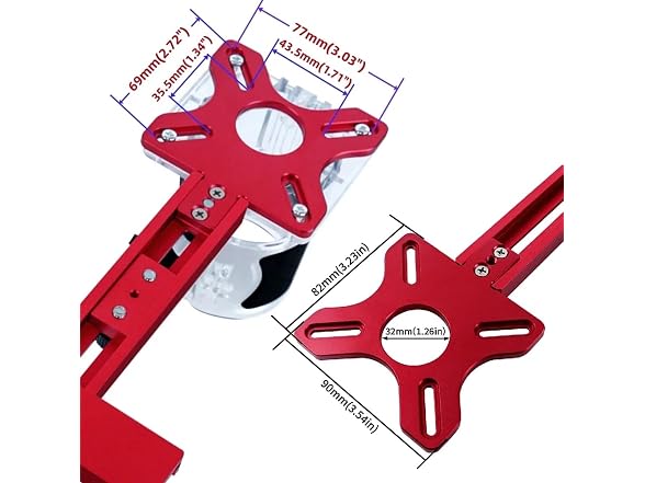 CCIEAO CON-61 3in1 Router Milling Groove