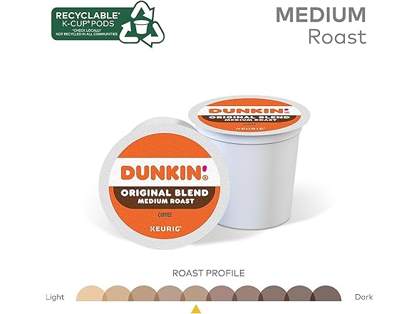 Dunkin' Original K-Cups, 22ct