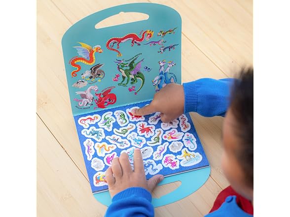eeBoo Dragon Stickers, 180 Stickers
