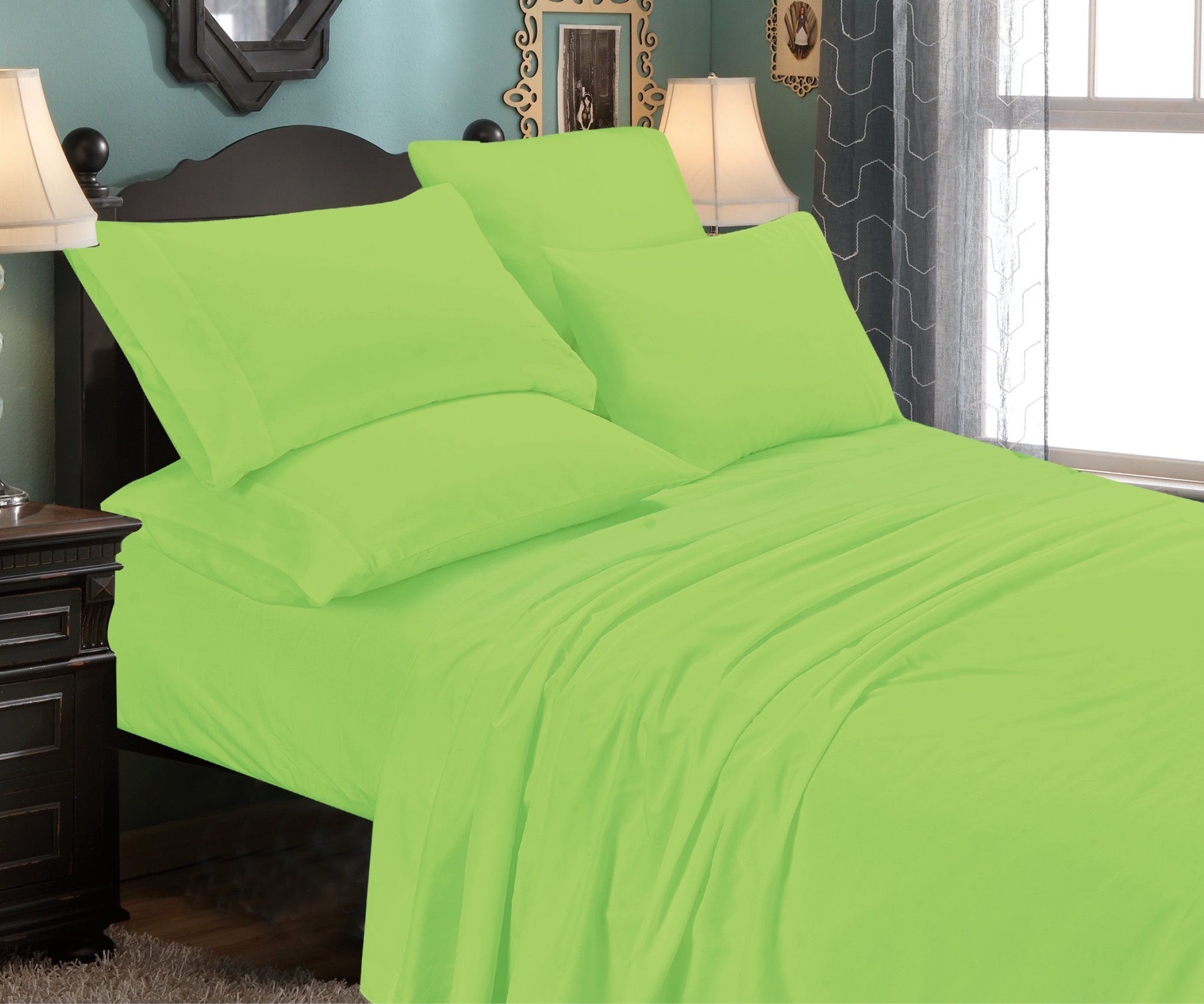 Premium Quality Super Soft Bed Sheet Set - Gallery 37