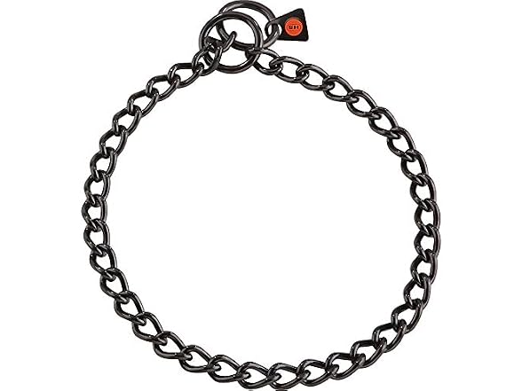 Herm Sprenger Stainless Steel Black COLLAR