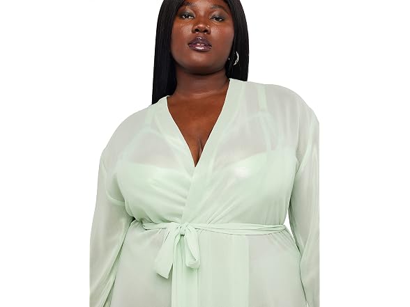 Savage X Women (XS) Women's Going Platinum Robe
