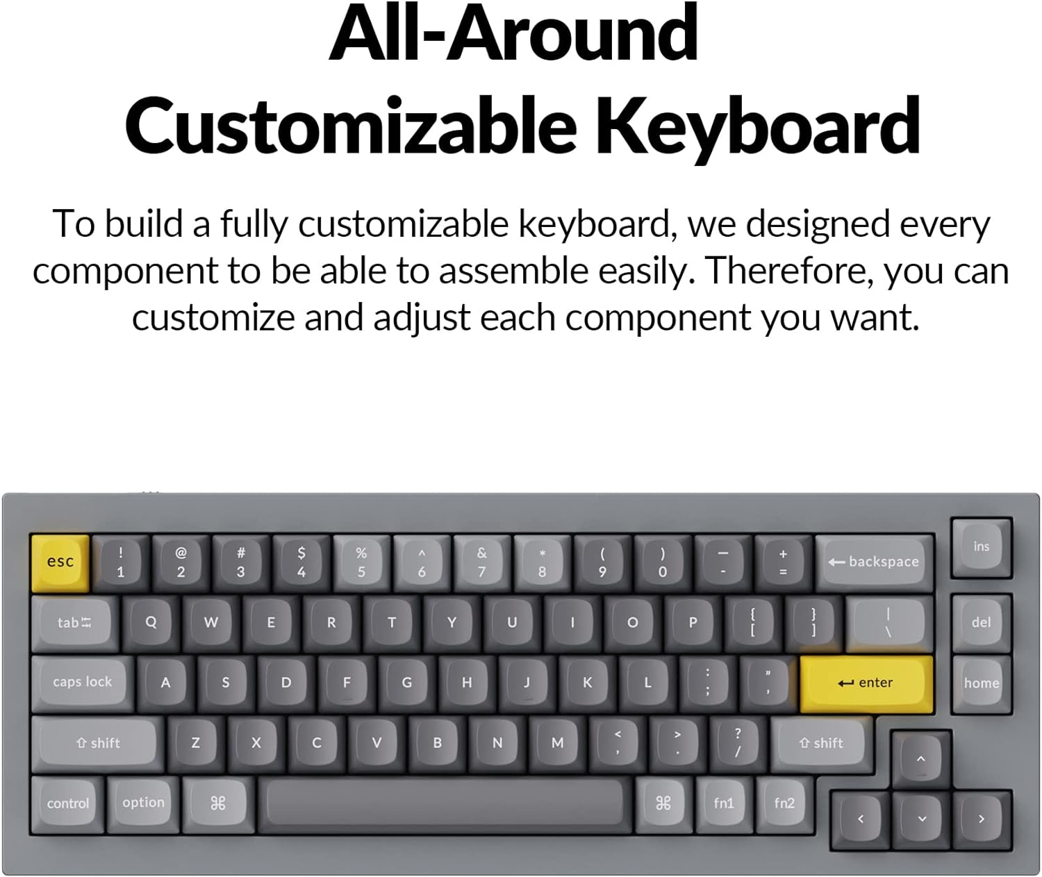 Keychron Q2 Wired Custom Mechanical Keyboard - Gallery 23