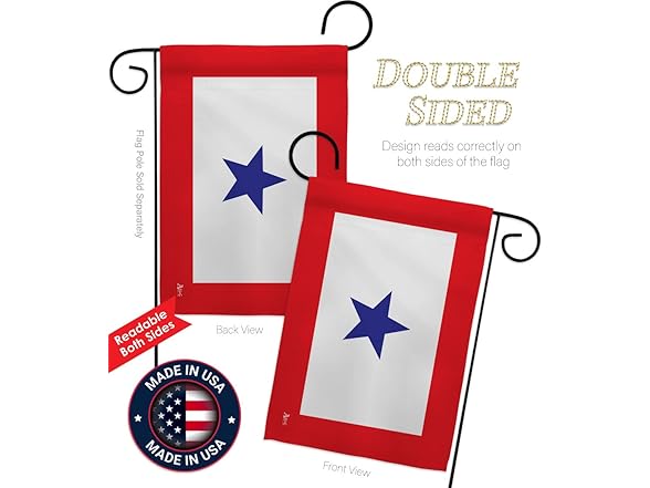 Blue Star Flag For Military Family
