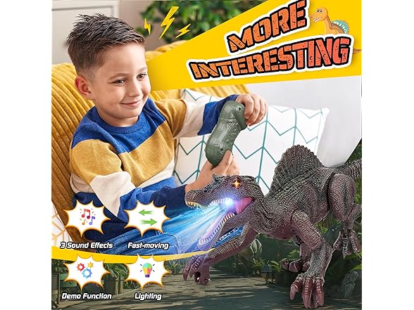 Bokigibi Realistic Remote Control Dinosaur