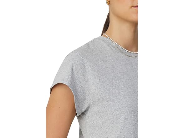 Bandier Women's Grey Aster Crew Neck (XL)
