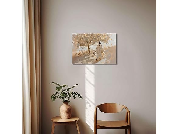 GGX Jesus Leaves the 99 Sheep Wall Art