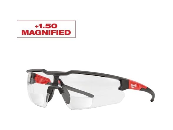 Milwaukee 1.50 MAG Safety Glasses