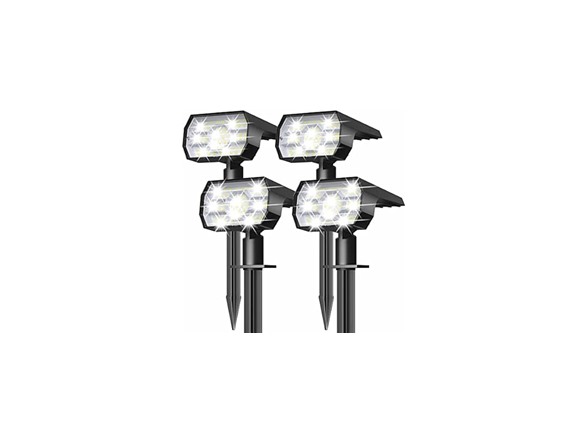 Hakol 4-pk Solar Lights Outdoor Waterproof