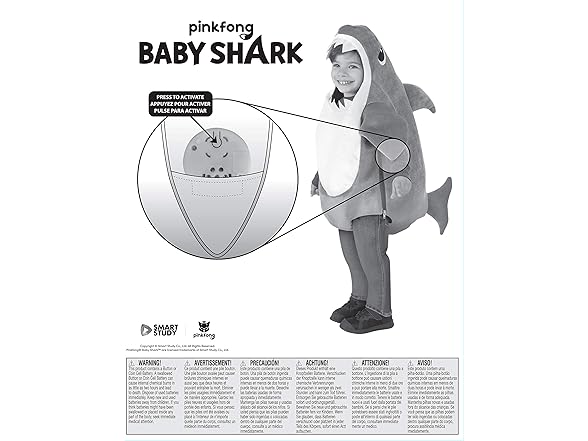 Rubies Baby Shark Costume