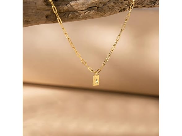 FICXOR Dainty Gold Necklace for Women
