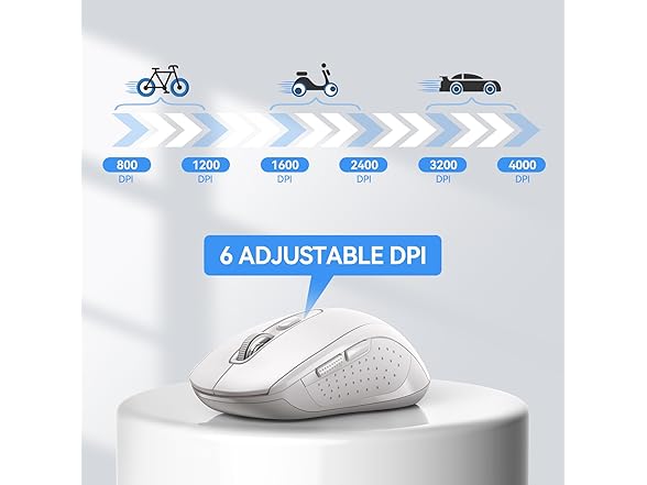 Wireless 2.4G USB Computer Mouse 2 Pack