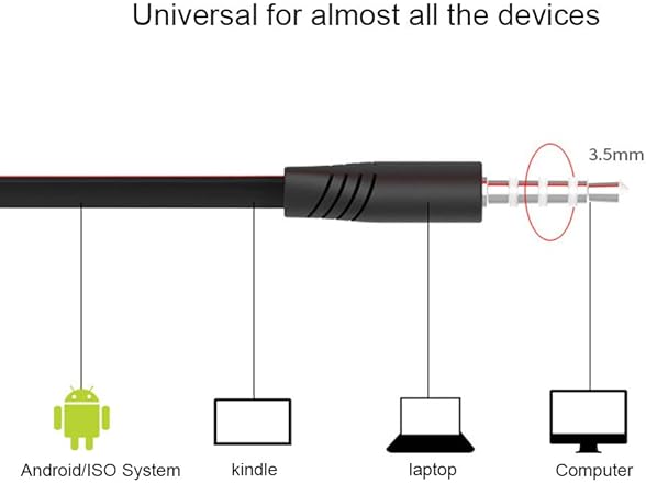 VANTIYAUS Earphone for Kindle eReaders