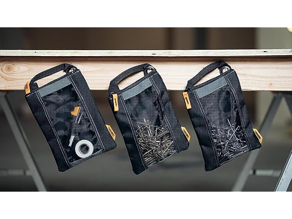 Toughbuilt TB-94-M-3 3 Pack Fastener Bags
