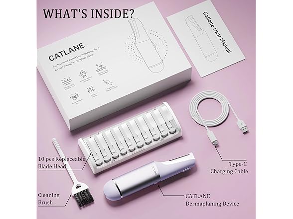 CATLANE Dermaplane Razor for Women Face, Dermapl
