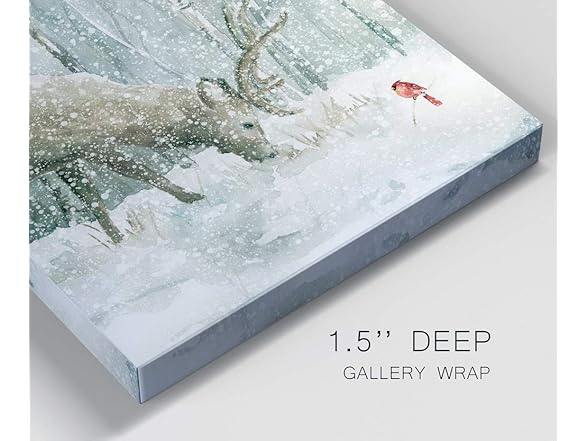 Renditions Gallery Renditions Gallery Reindeer and Cardinal