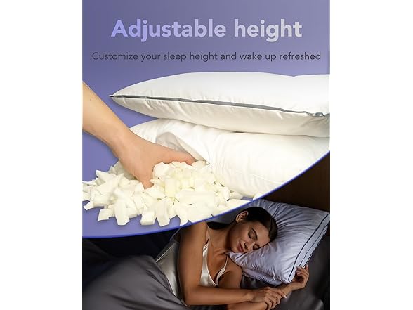 SKG Feather Neck Bed Pillows