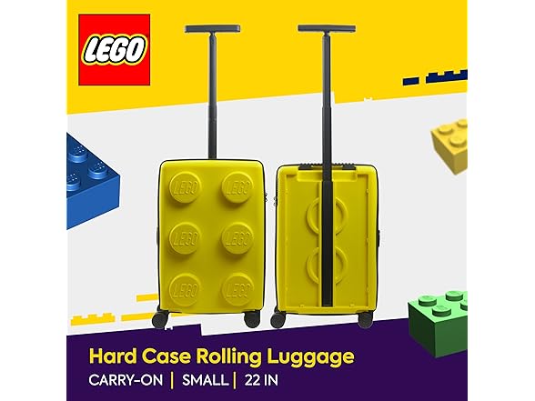 Concept One LEGO 22 Inch Carry On Luggage
