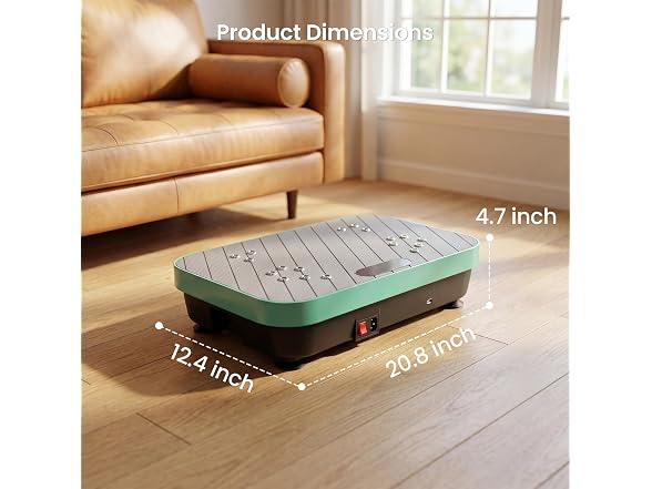 TISSCARE Green Vibration Plate Exercise Machine