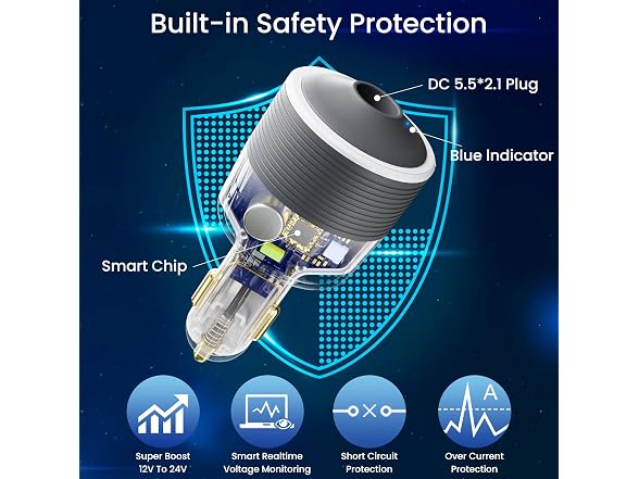CYBERSTATION Starlink Mini Car Adapter