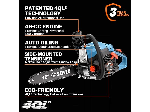 16" Gas Chainsaw