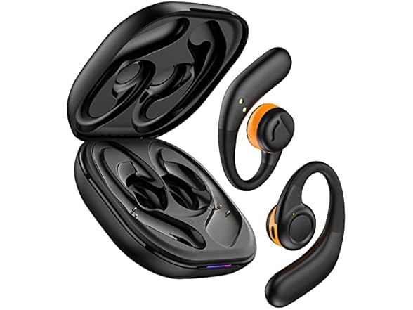 Jzones Open Ear Bluetooth Earbuds, 60H Playtime