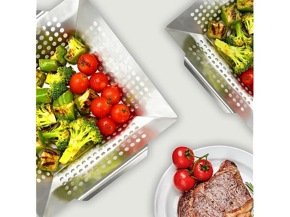 1 Pack Heavy Duty Stainless Steel Grill