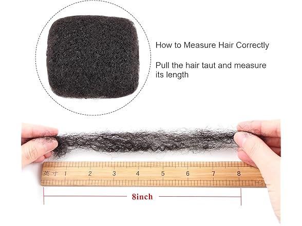 Orientdreads Afro Kinkys Bulk Human Hair