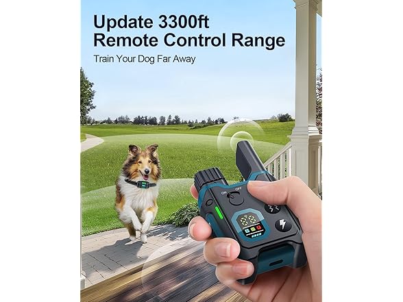 Dog Shock Collar - 3300FT