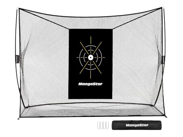 Mangostar Heavy Duty Golf Practice Net