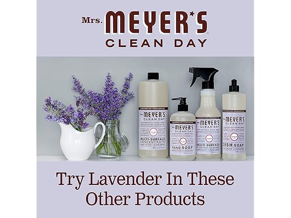 Mrs. Meyer's Laundry Detergent, Lavender, 64 oz