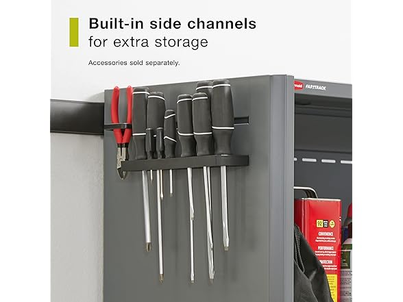 Rubbermaid FastTrack Single Open Cabinet