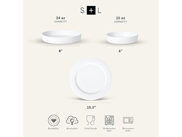 Stone Lain Senso 12-Piece Dinnerware Set