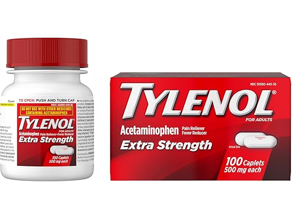 Tylenol Extra Strength, 100ct